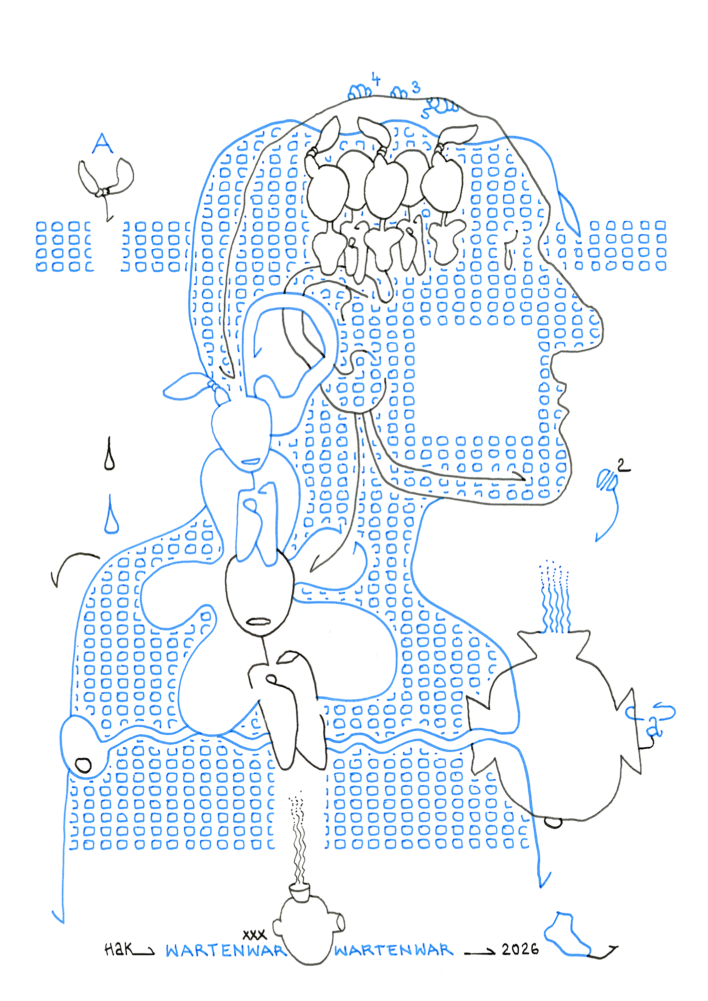 Hannes Kater  Lagezeichnung (Zeichnung/drawing) vom 23.06.2026 (1414 x 2000 Pixel)