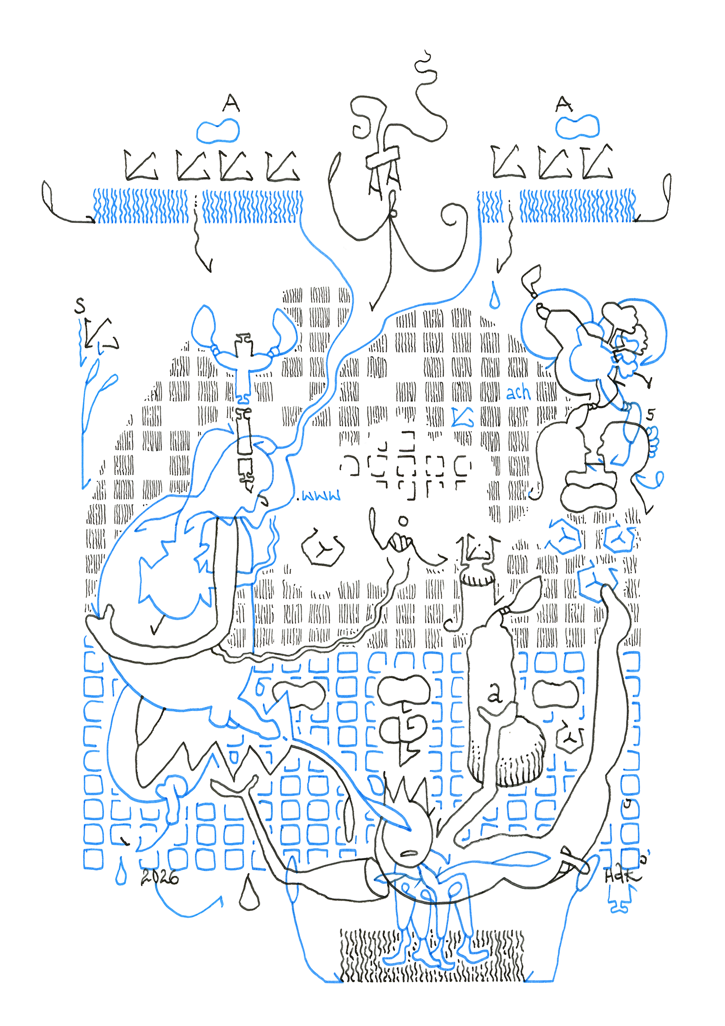Hannes Kater  Lagezeichnung (Zeichnung/drawing) vom 04.07.2026 (1414 x 2000 Pixel)