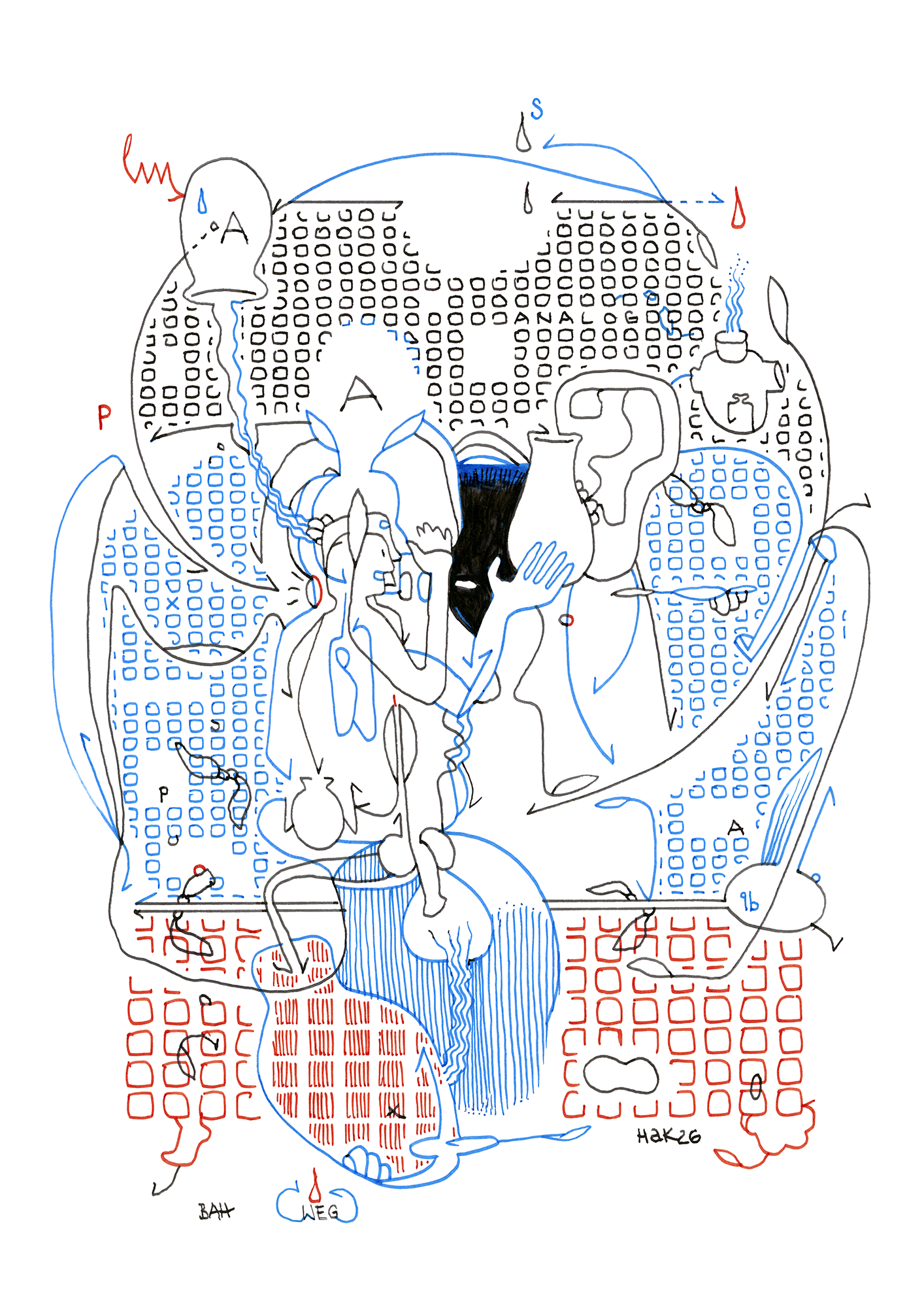 Hannes Kater  Ziehungszeichnung (Zeichnung/drawing) vom 13.09.2026 (1414 x 2000 Pixel)
