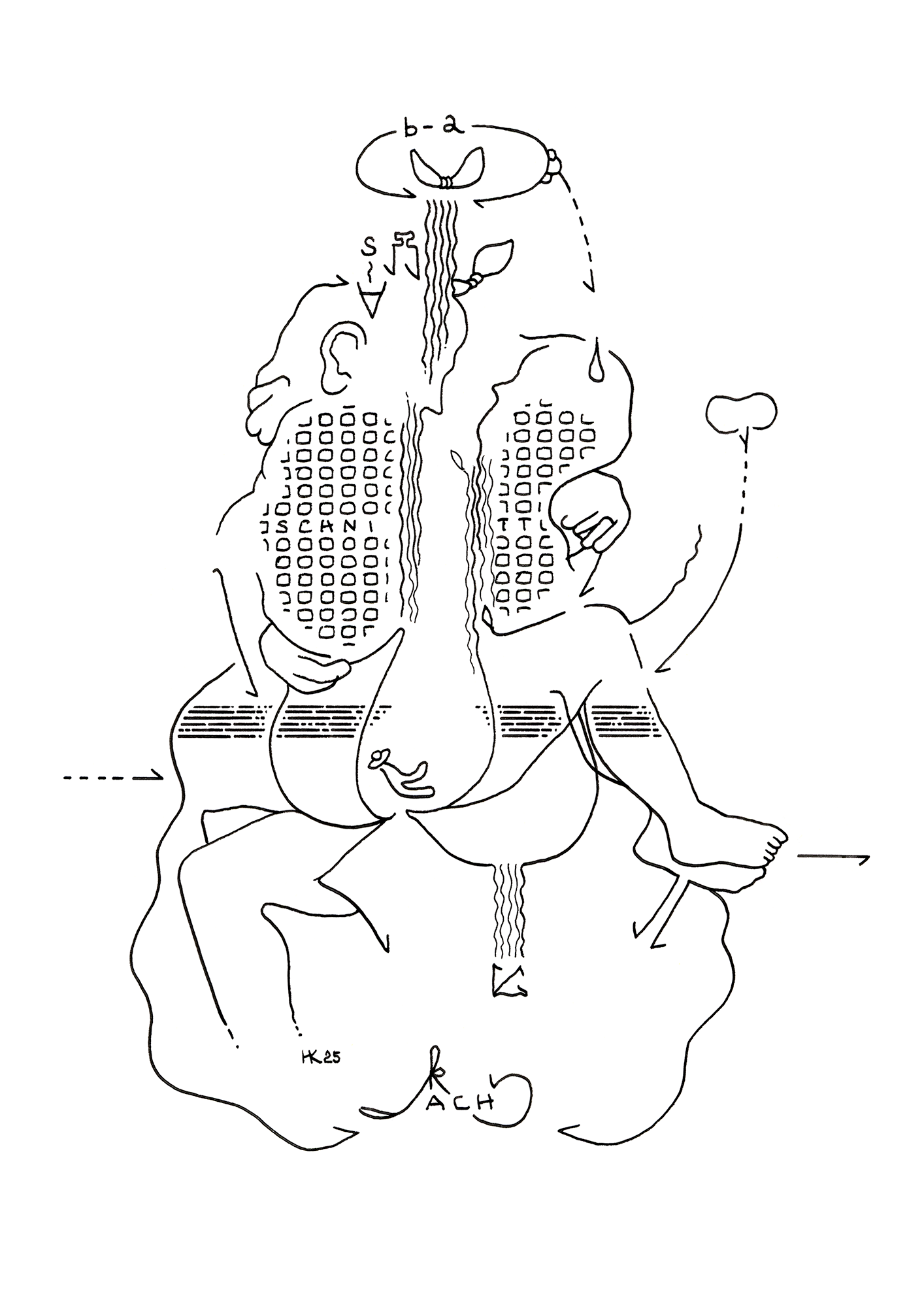 Hannes Kater  Tageszeichnung (Zeichnung/drawing) vom 16.12.2025 (1414 x 2000 Pixel)