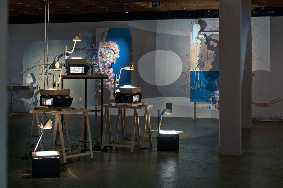 Hannes Kater: "überbrechen", AdK Berlin Saal 3, 2012