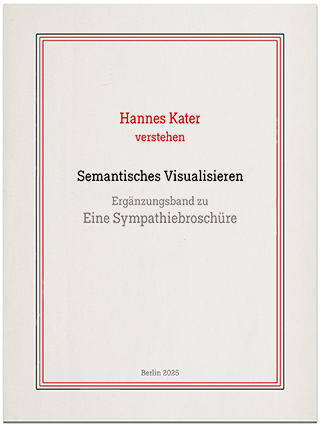 Titelseite: Hannes Kater verstehen - Eine Sympathierbroschüre