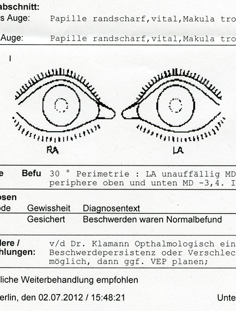 Auge - Foto von Hannes Kater