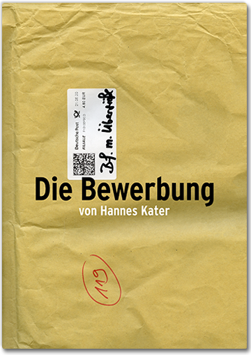 Titelseite: Hannes Kater – Die Bewerbung
