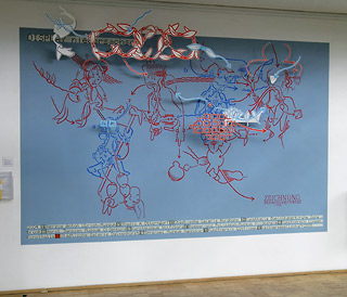 Hannes Kater - Projekt Nr. 32 - Wandzeichnung