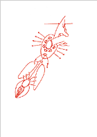 Hannes Kater - drawing A4 - 27/1997